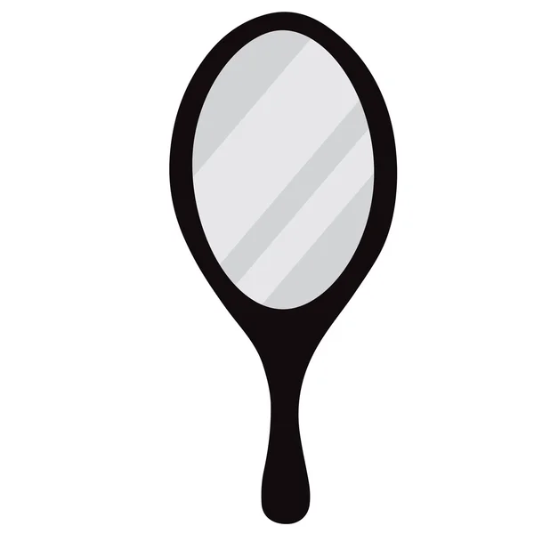 Кругле дзеркало — стоковий вектор