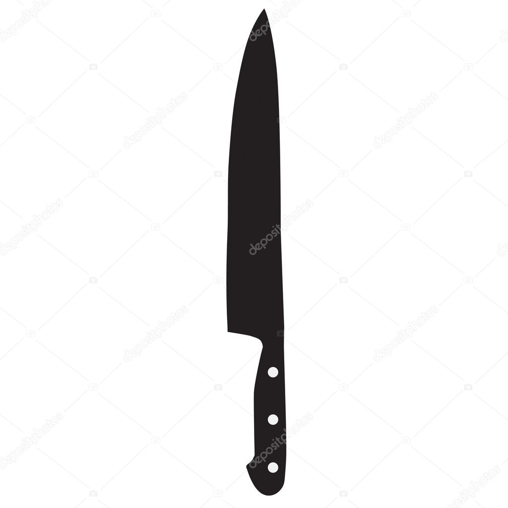 Knife silhouette