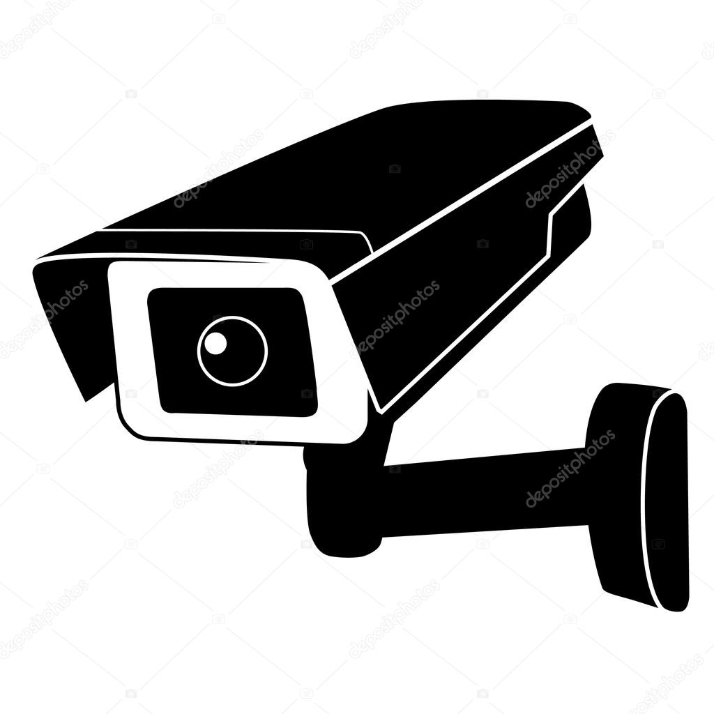 Surveillance camera Stock Vector Image by ©viktorijareut #74351897