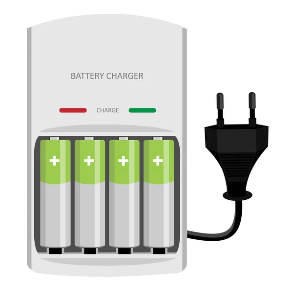 Chargeur avec fiche — Image vectorielle