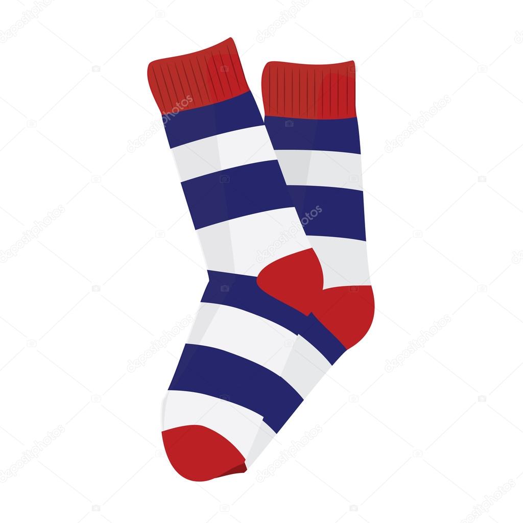 Striped socks