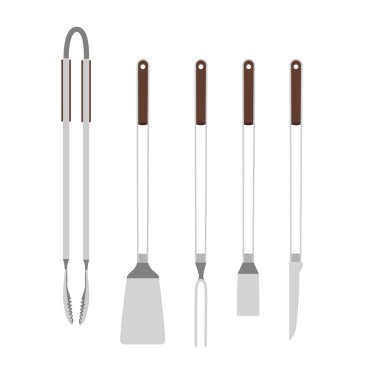 Beş Barbekü gereçler