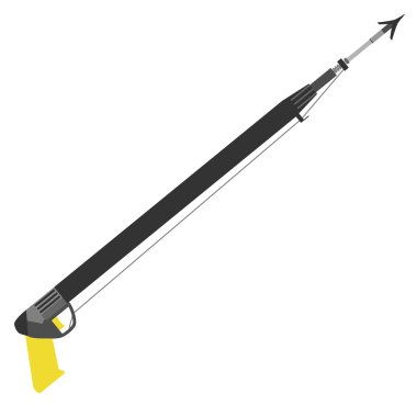 Spearfishing clipart