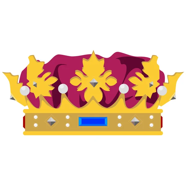 Királynő korona — Stock Vector