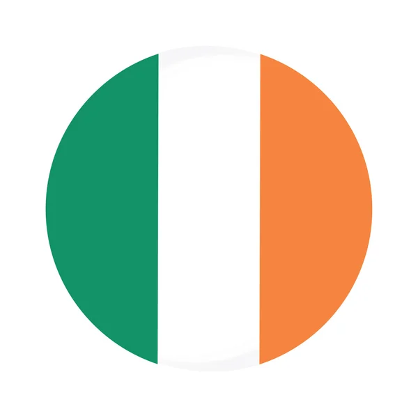 Bandera de Irlanda — Vector de stock