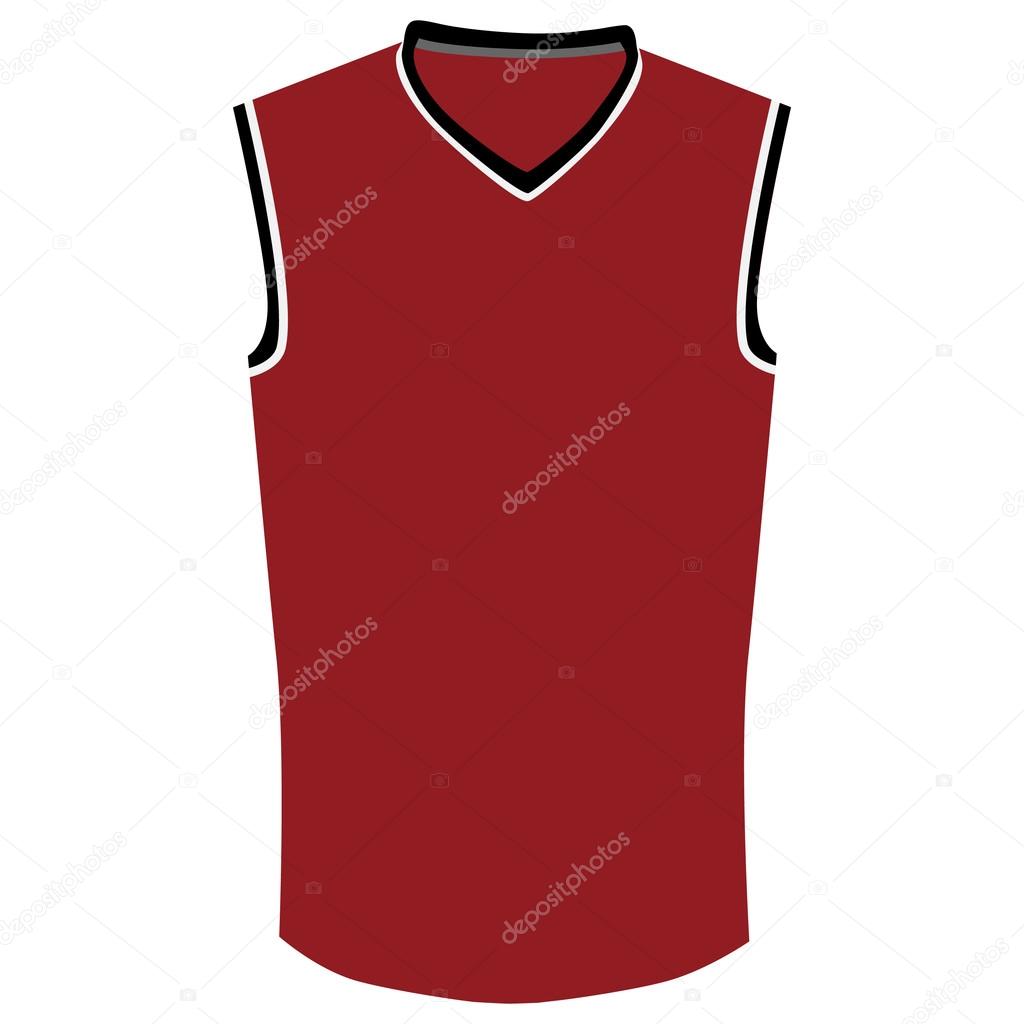 Red basketball jersey Stock Vector Image by ©viktorijareut 74521851