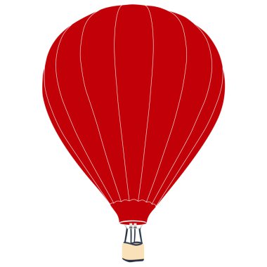 Kırmızı hava balonu