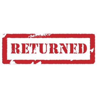 Lastik damgası ile döndürülen metin