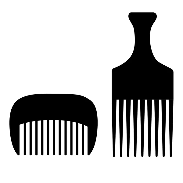 Two combs — Stock Vector