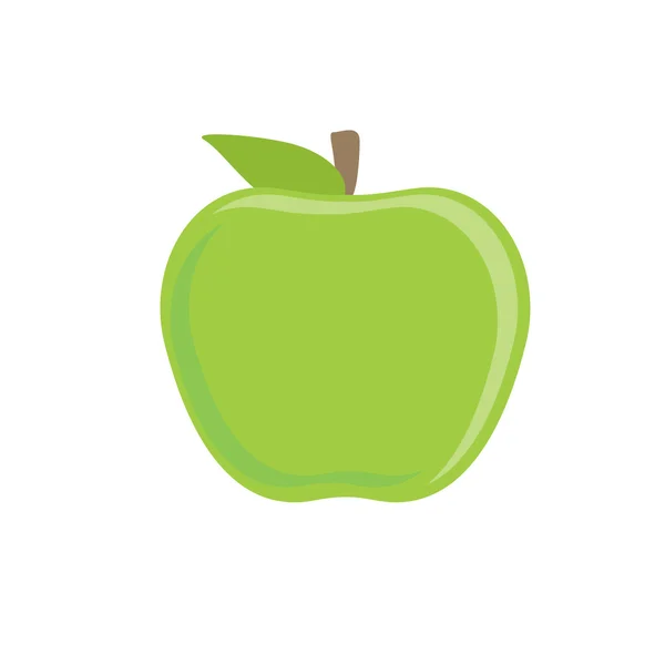 Green apple — Stock Vector