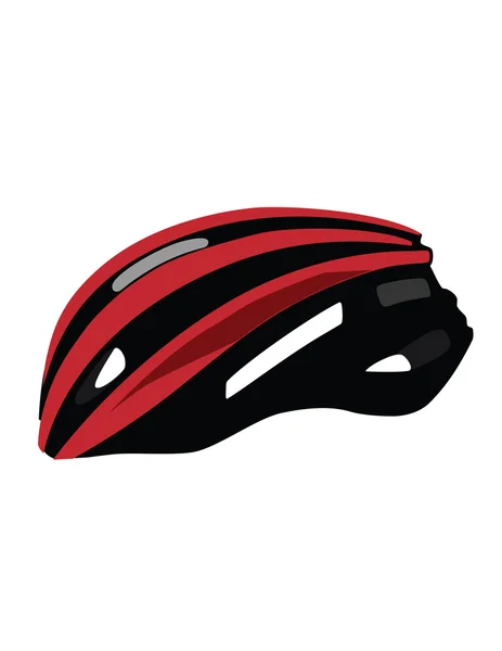 自転車のヘルメット — ストックベクタ