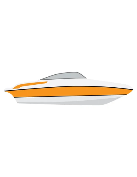 Вектор лодки — стоковый вектор