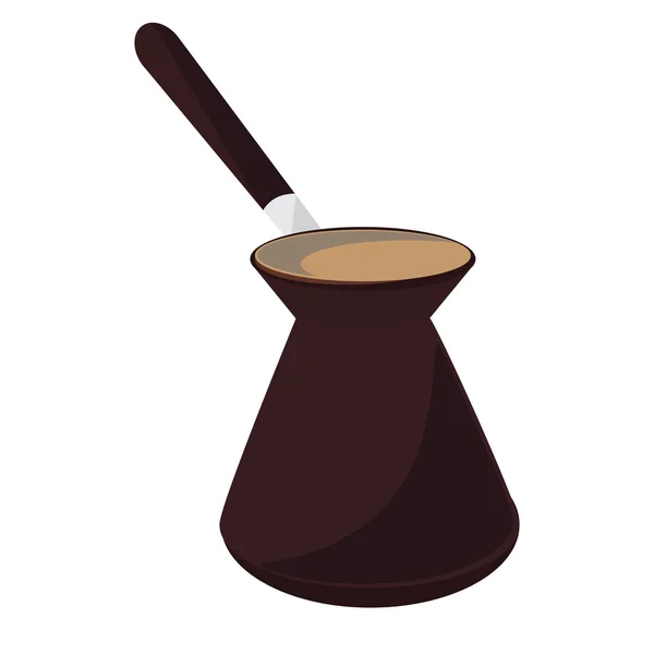 Горщик турецьку каву — стоковий вектор