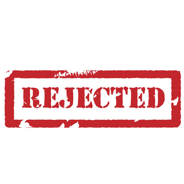 Резиновая печать с отклоненным текстом