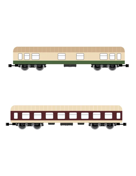 Vagón de pasajeros — Archivo Imágenes Vectoriales