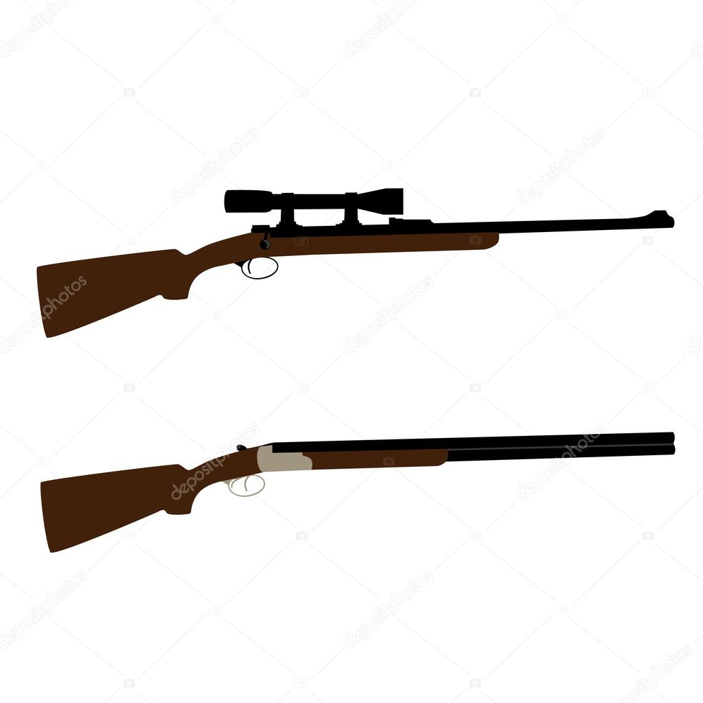 Hunting rifle and shotgun