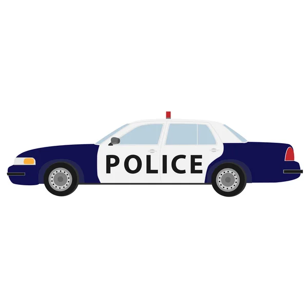 警察の車 — ストックベクタ