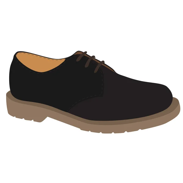 Graue Schuhe — Stockvektor