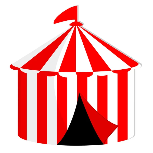 Cirkuszi sátor — Stock Vector