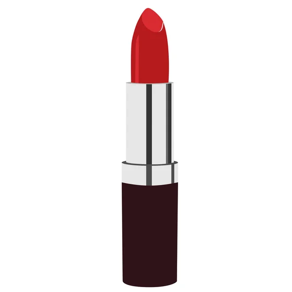 Lápiz labial rojo — Vector de stock