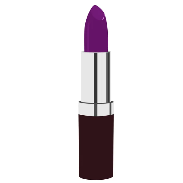 Rouge à lèvres violet — Image vectorielle