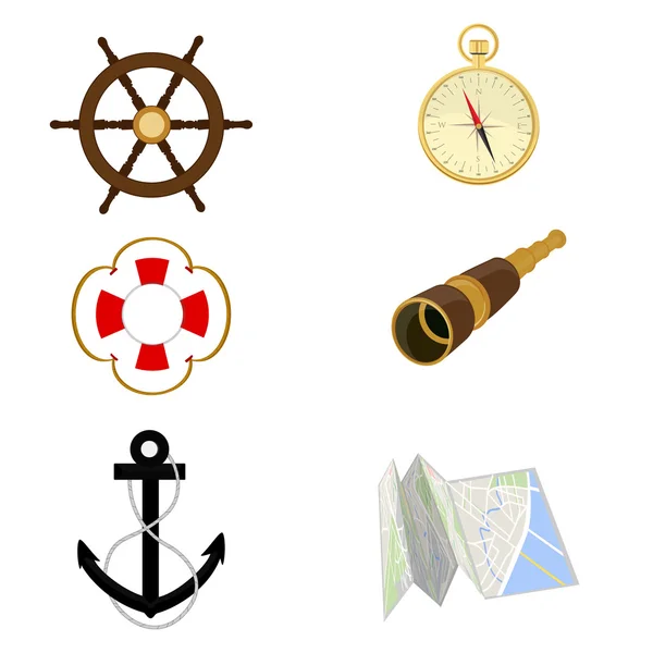 Set di navigazione — Vettoriale Stock