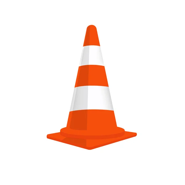 Traffic cone — Stock Vector