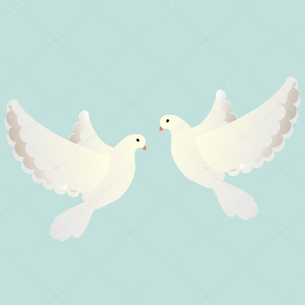 흰색 비둘기 스톡 벡터 - ©viktorijareut 74766967, image size:1024x1024