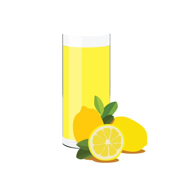 Jugo de limón — Vector de stock