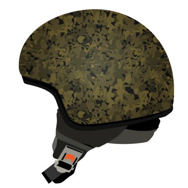Yeşil askeri kask