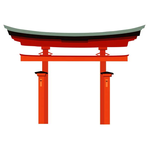 Porte du Japon — Image vectorielle
