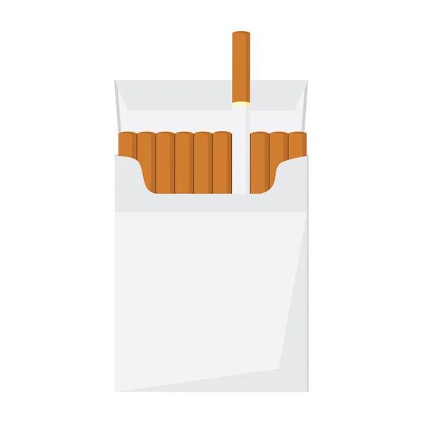 Pack de cigarettes — Image vectorielle