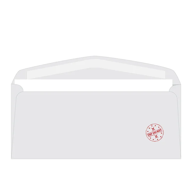 Envelope com selo ultra secreto — Vetor de Stock