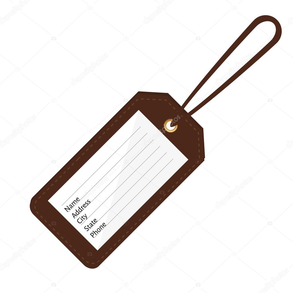 Luggage label Stock Vector by ©viktorijareut 81649168