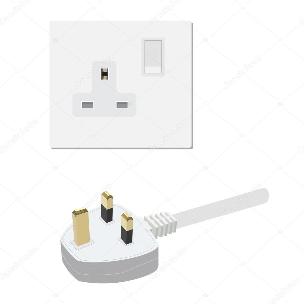 Uk socket and plug