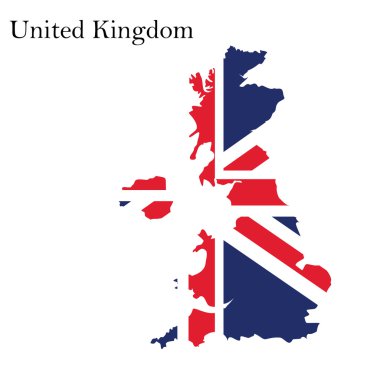 İngiltere harita bayrağı