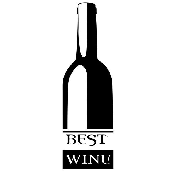 Diseño de etiqueta de vino — Vector de stock