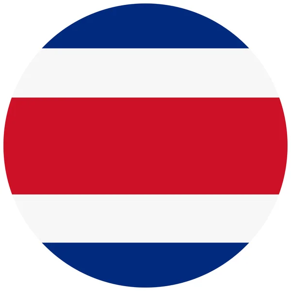 Costa Ricas Flagge — Stockvektor