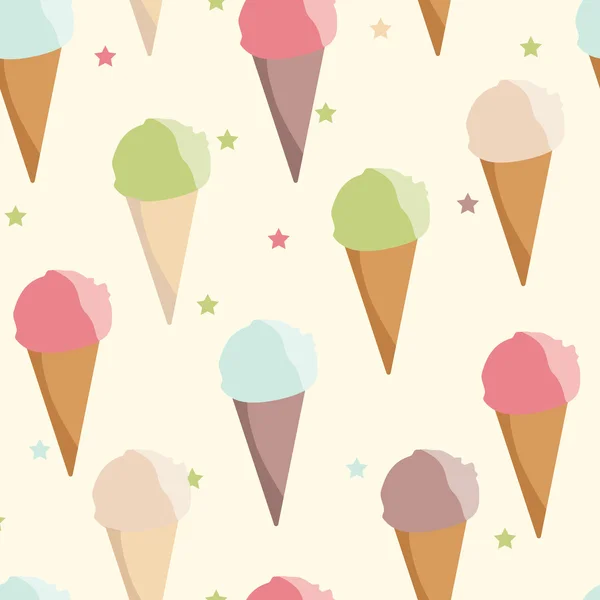 Морозиво візерунком — стоковий вектор