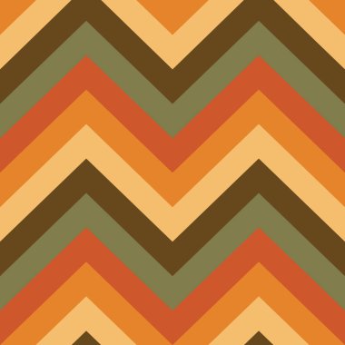 Sembolik geometrik kusursuz desen. Zig zag kumaş baskısı eski moda. Sembol soyut tekrarlama kalıbı. Albüm çizgili geometri. Halı süsü.