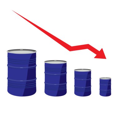 Petrol grafik vektör