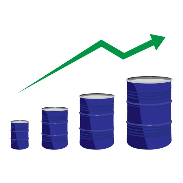 Vetor gráfico de óleo — Vetor de Stock