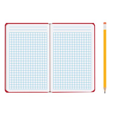 defter kalem ile