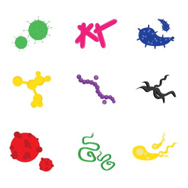 virüs Icon set