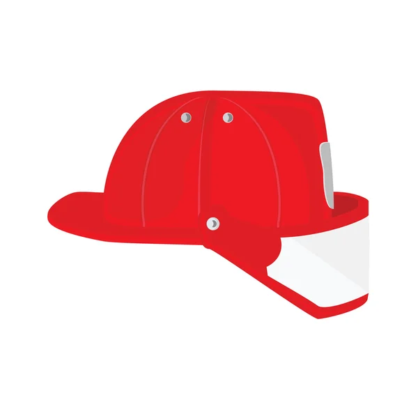 Firefighter helmet vector — Stock Vector