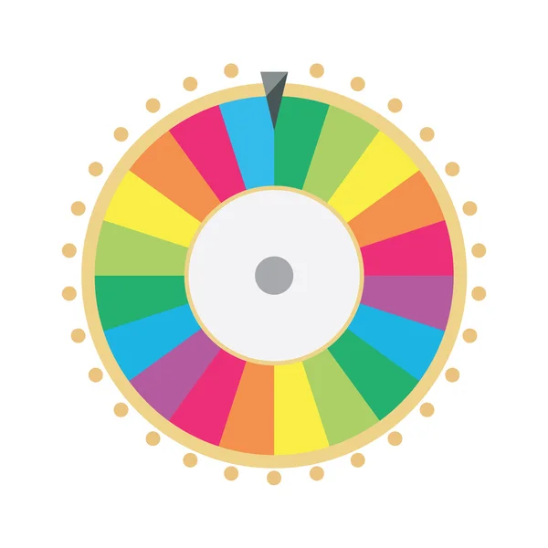 Lucky spin vector — Stock Vector