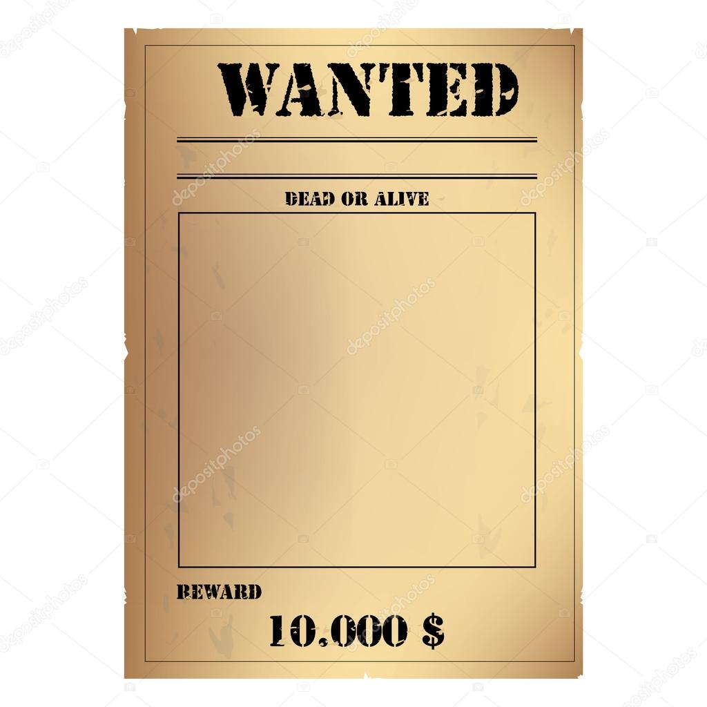 Western wanted poster