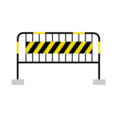 siyah ve sarı bariyer
