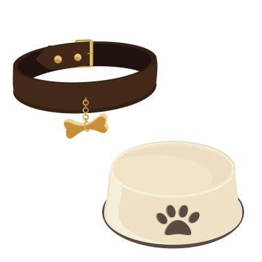 Köpek yemliği ve yaka