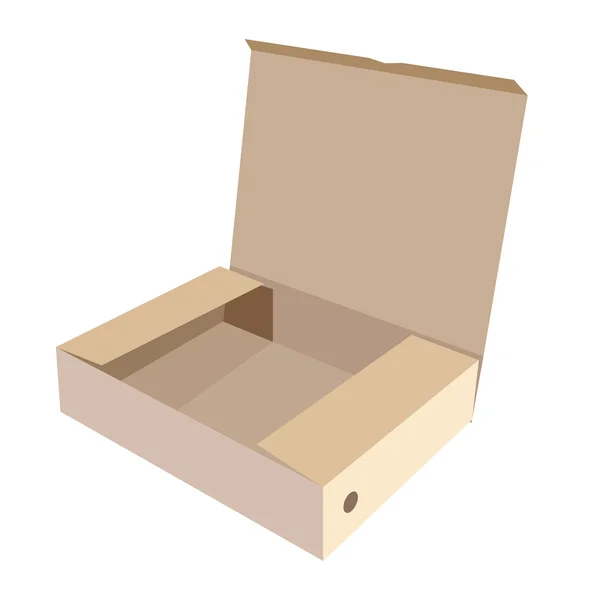 Brown box Raster — Stock Photo, Image